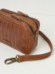 FatFace Tan Brown Small Cross-Body Bag - Image 2 of 3
