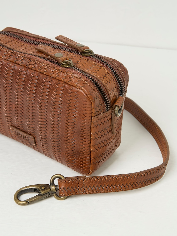 FatFace Tan Brown Small Cross-Body Bag - Image 2 of 3