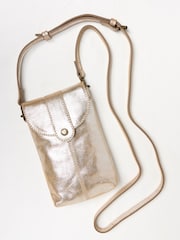 FatFace Clara Bronze Phone Bag - Image 1 of 4