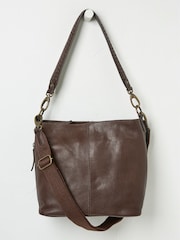 FatFace Valetta Chocolate Brown Bag - Image 1 of 2