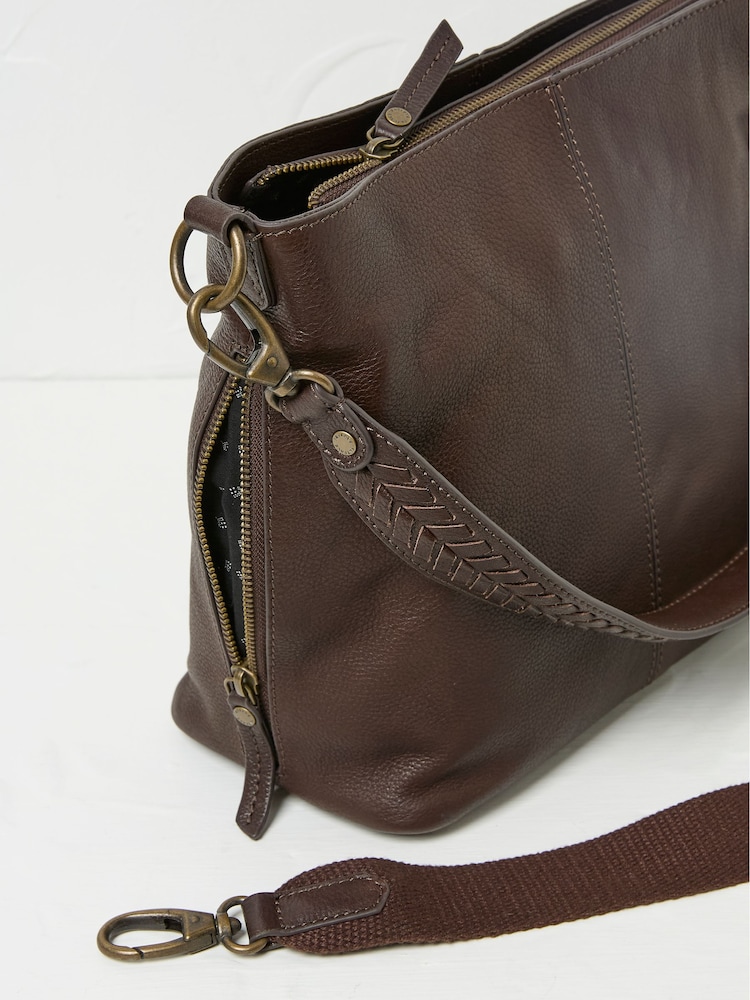 FatFace Valetta Chocolate Brown Bag - Image 2 of 2