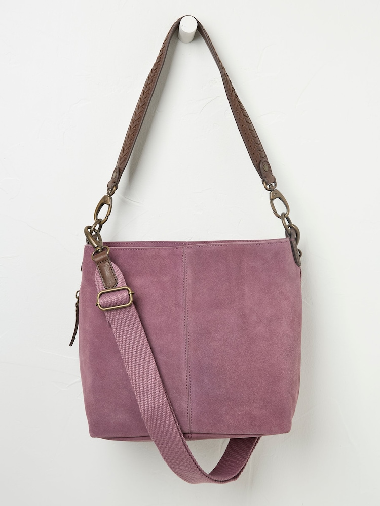 FatFace Valletta Purple Shoulder Bag - Image 1 of 2