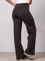 Gym King Brown 365 Lightweight Straight Leg Yoga Trousers - Image 2 of 4