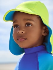 Green Legionnaire Swim Hat (3mths-10yrs) - Image 1 of 3