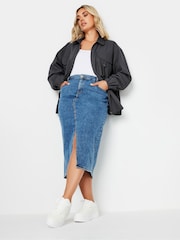 Yours Curve Grey Utility Bomber 100% Cotton Jacket - Image 2 of 5
