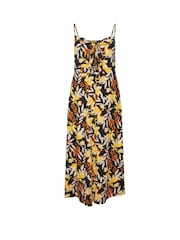Yours Curve Black Floral Print Maxi Dress - Image 5 of 5