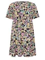 Vestido amplio con mangas de ángel de Yours Curve - Imagen 6 de 6