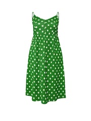 Yours Curve Green Structured Sundress - Image 6 of 6