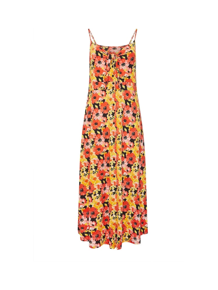Yours Curve Black Floral Print Maxi Dress - Image 5 of 5