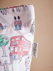 Cath Kidston Ecru Lovely London Large Foldaway Tote Bag - Image 2 of 4