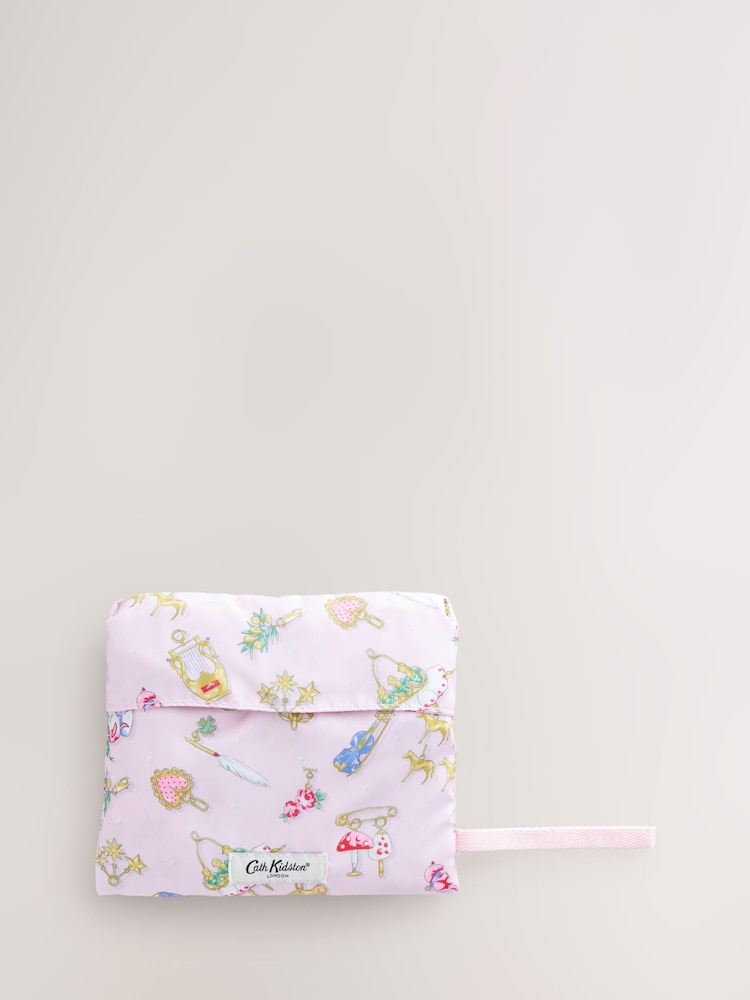 Cath Kidston Pink Charmed Large Foldaway Tote Bag - Image 6 of 6