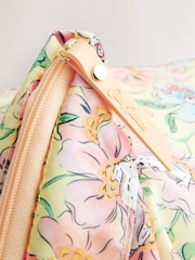 Cath Kidston Yellow Bunnies Floral Print Large Foldaway Tote Bag - Image 5 of 7