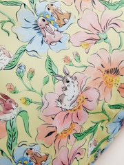 Cath Kidston Yellow Bunnies Floral Print Large Foldaway Tote Bag - Image 6 of 7