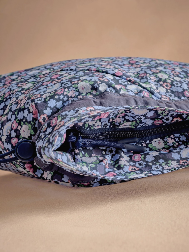 Cath Kidston Navy Dreamers Ditsy Large Drawstring Tote - Image 5 of 5