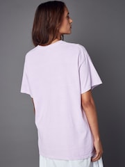 Pink Bright City Graphic 100% Cotton T-Shirt - Image 3 of 7