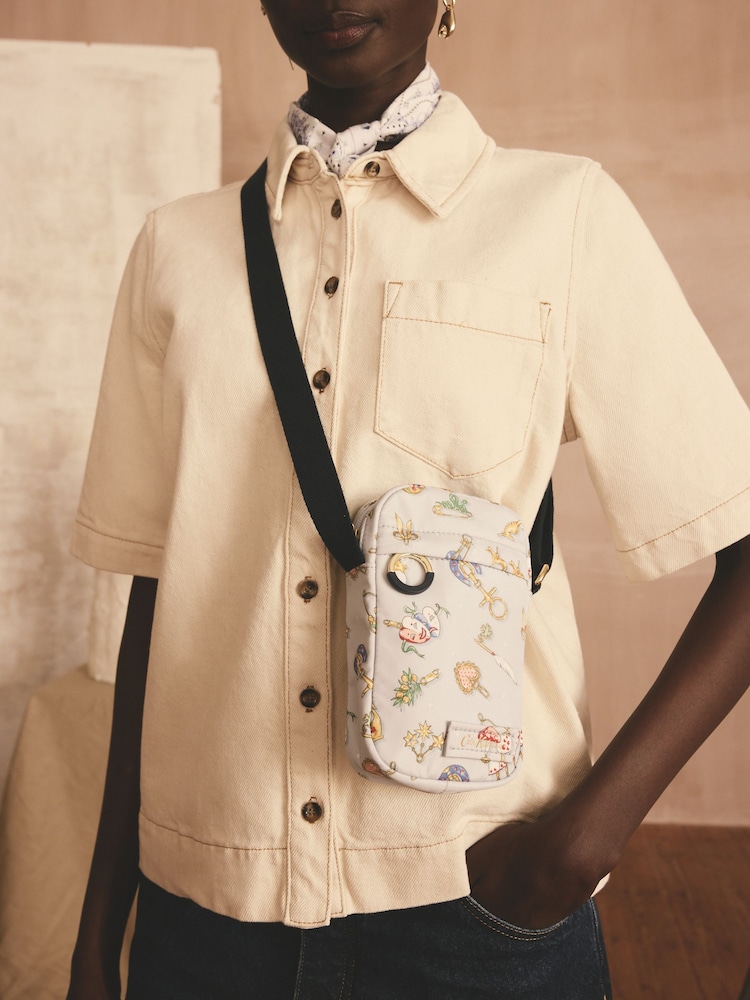 Sac Cath Kidston porte-téléphone à bandoulière - Image 3 of 9