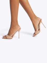 Steve Madden Natural Davina Heel  Sandals - Image 1 of 5