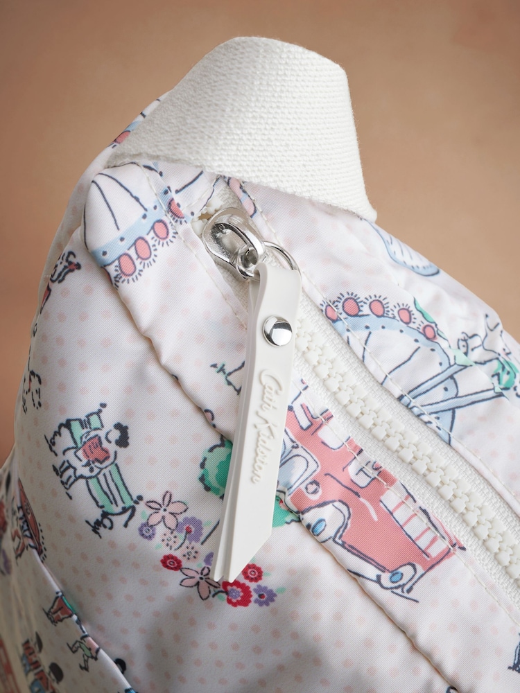 Cath Kidston Ecru Lovely London Foldaway Crossbody Bag - Image 3 of 4