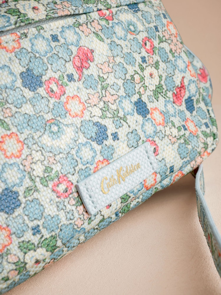 Cath Kidston Blue DItsy Utility Cross Body Bag - Image 2 of 3