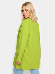 Yours Curve Green Blazer - Image 3 of 5