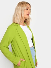 Yours Curve Green Blazer - Image 4 of 5