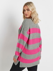 Yours Curve Black Drop Shoulder Jumper 2 Pack - Image 4 of 8