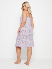 Yours Curve Random Heart 100% Cotton Chemises 2 Pack - Imagen 4 de 8