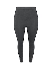 Yours Curve Grey Colour Block Active Leggings - Image 5 of 5