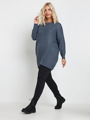Yours Curve Black Essential Jumpers 2 Pack - Image 3 of 8