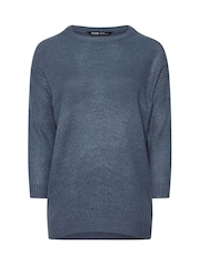 Yours Curve Black Essential Jumpers 2 Pack - Image 8 of 8