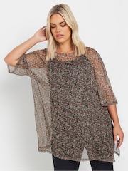 Top de malha oversized Yours Curve - Imagem 1 de 5