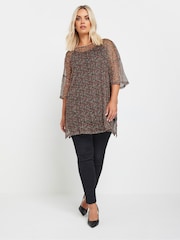 Top de malha oversized Yours Curve - Imagem 2 de 5