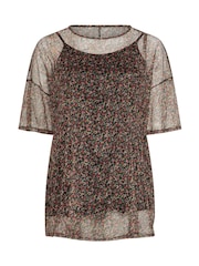 Top de malha oversized Yours Curve - Imagem 5 de 5