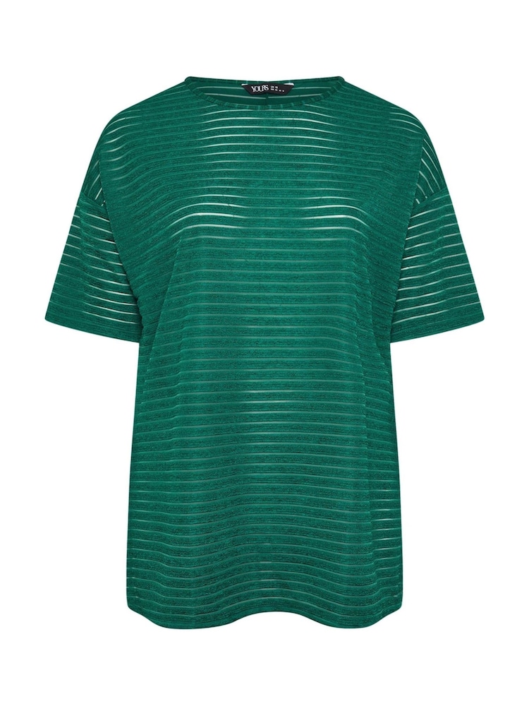 Camiseta con diseño estructurado de Yours Curve - Imagen 5 de 5 Camiseta con diseño estructurado de Yours Curve - Imagen 5 de 5