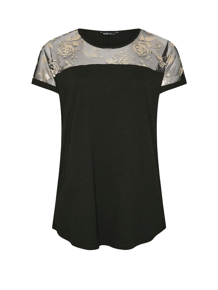 Yours Curve Top mit Folienprint - Bild 5 von 5 Yours Curve Top mit Folienprint - Bild 5 von 5