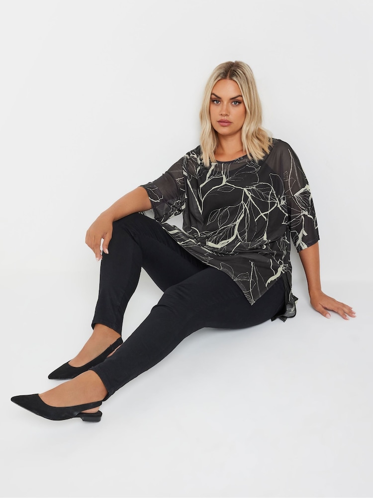 Yours Curve Limited Oversize-Top aus Netzstoff - Bild 2 von 5 Yours Curve Limited Oversize-Top aus Netzstoff - Bild 2 von 5