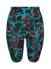 Pantalones cortos deportivos con diseño de remolinos de Yours Curve - Imagen 5 de 5