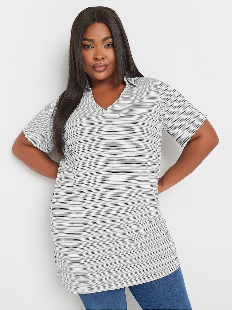 Polo a rayas de Yours Curve - Imagen 2 de 6