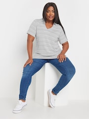 Polo a rayas de Yours Curve - Imagen 3 de 6