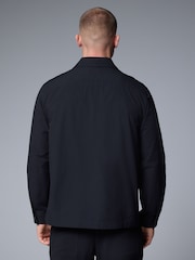 Black Lightweight Stretch Shacket - Image 3 of 9