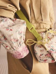 Cath Kidston Ecru Icon Bunches Utility Cross Body Bag - Image 3 of 6