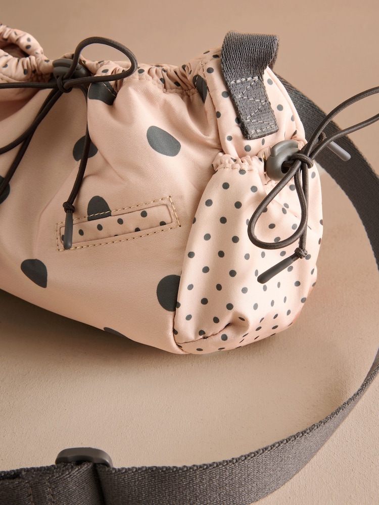 Cath Kidston Pink Spot Utility Cross Body Bag - Image 3 of 3