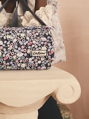 Cath Kidston Navy Ditsy Barrel Cross-Body Bag - Image 2 of 5