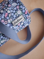 Cath Kidston Navy Ditsy Barrel Cross-Body Bag - Image 4 of 5