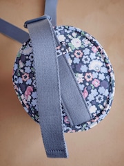 Cath Kidston Navy Ditsy Barrel Cross-Body Bag - Image 5 of 5