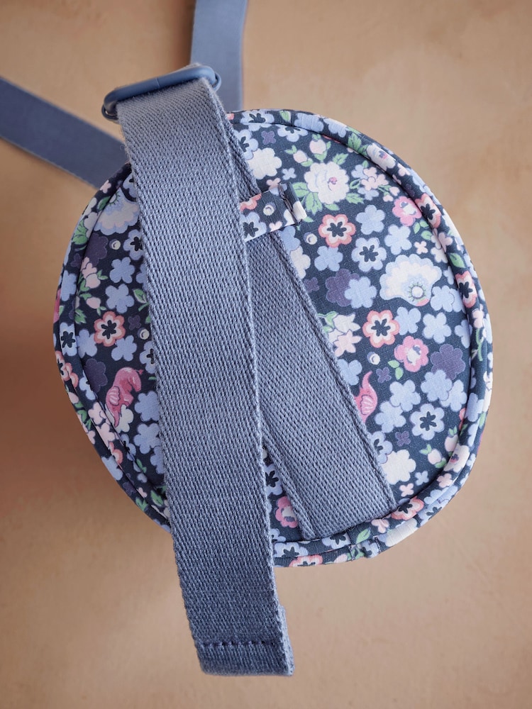 Cath Kidston Navy Ditsy Barrel Cross-Body Bag - Image 5 of 5