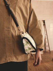 Cath Kidston Green Rose Pearl Bowling Cross Body Bag - Image 3 of 3