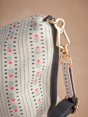 Cath Kidston Rose Stripe Trapezium Cross Body Bag - Image 7 of 8