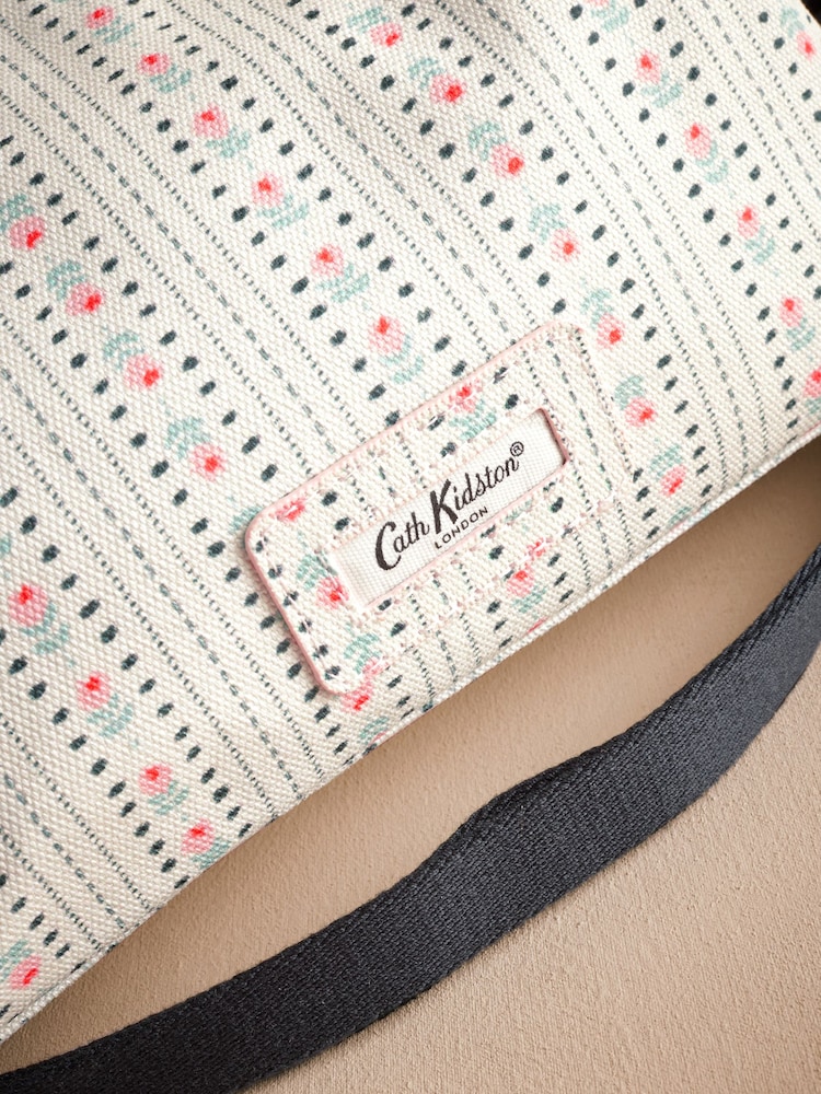 Cath Kidston Rose Stripe Trapezium Cross Body Bag - Image 8 of 8
