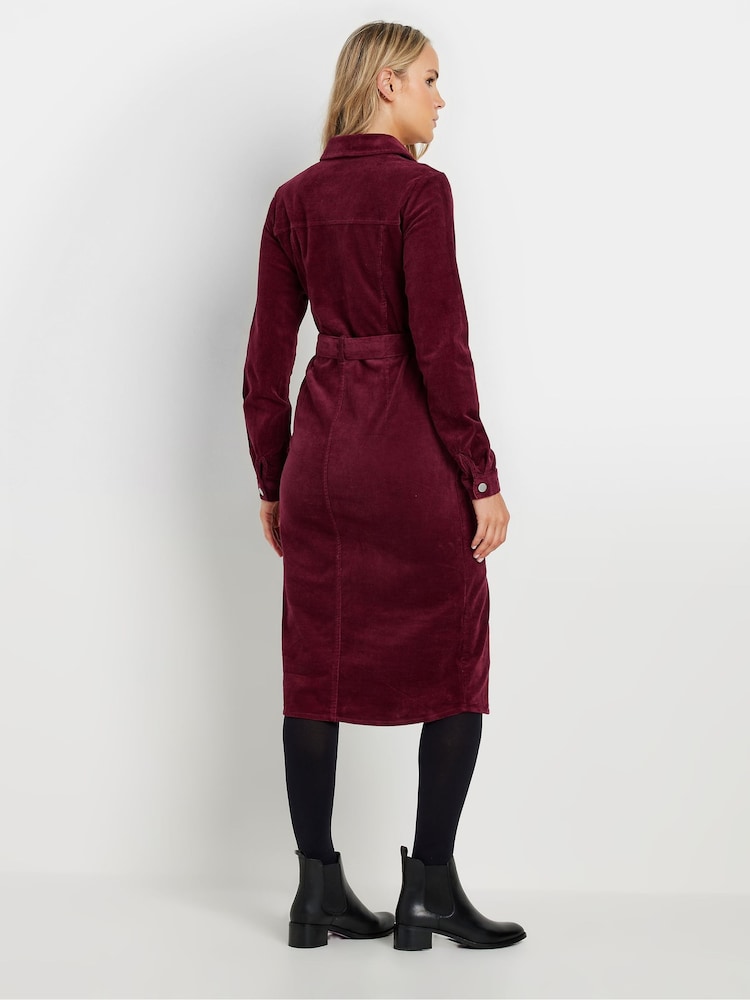 Long Tall Sally Red Fitted  Robe - Image 3 of 4